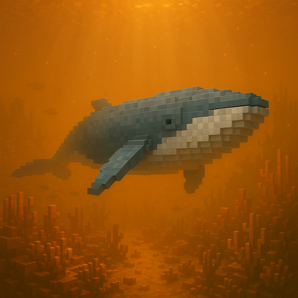 Voxel Whale